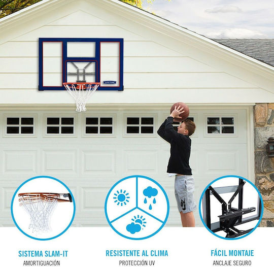 Lifetime Basketball Hoop with Backboard with Springs