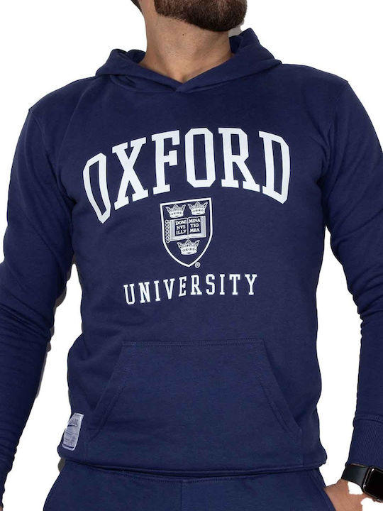 Park Fields Men's Sweatshirt with Hood Blue