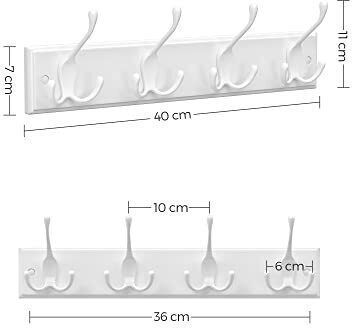 Songmics Ξύλινη 12 Θέσεων 40x7x11cm Songmics Ξύλινη 12 Θέσεων 40x7x11cm