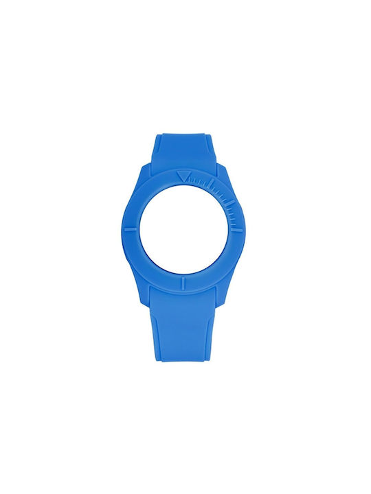 WATX & CO Rubber Strap Blue 38mm