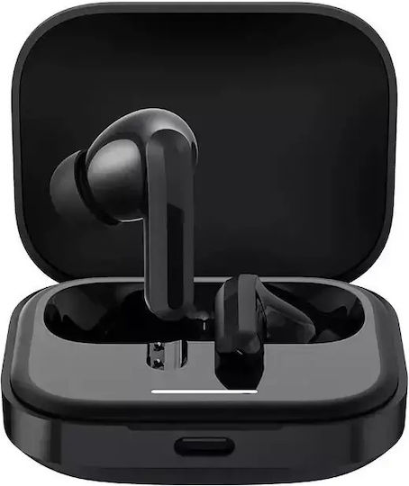 Xiaomi Redmi Buds 5 Bluetooth Handsfree Ακουστικά με Αντοχή στον Ιδρώτα και Θήκη Φόρτισης Μαύρα
