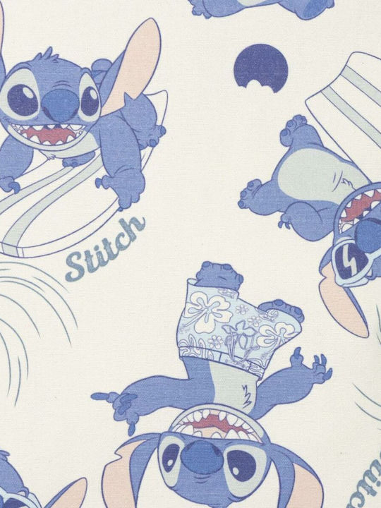 Stitch & Soul Υφασμάτινη Τσάντα για Ψώνια σε Λευκό χρώμα Stitch & Soul Υφασμάτινη Τσάντα για Ψώνια σε Λευκό χρώμα