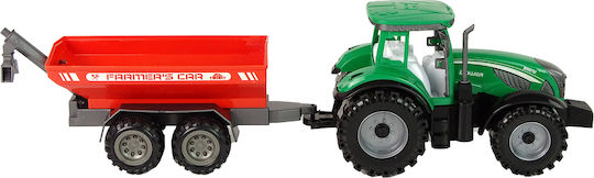 Lean Toys Tractor Pickup Truck Pull Back for 3+ Years