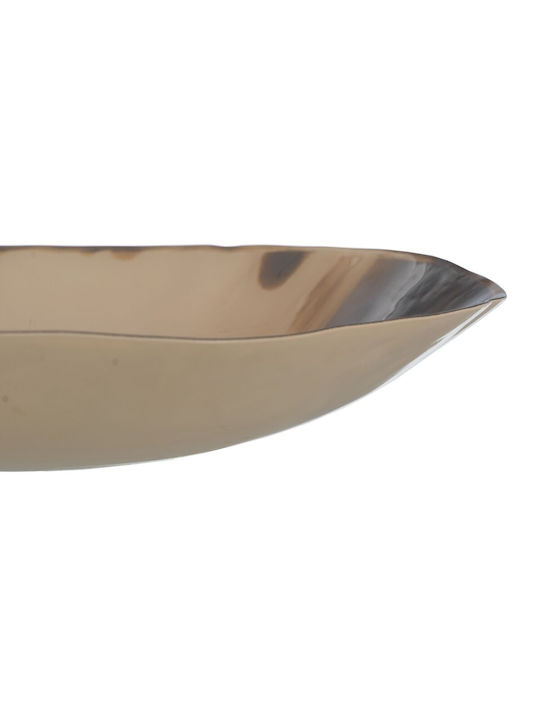 BigBuy Decorative Bowl Brown 40x40x9cm