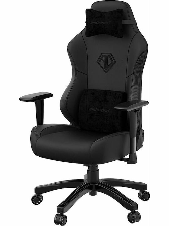 Anda Seat Phantom 3 Καρέκλα Gaming Δερματίνης με Ρυθμιζόμενα Μπράτσα Μαύρη