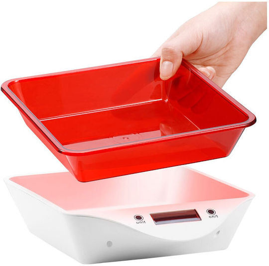 Digital Kitchen Scale with Bucket up to 5kg Green