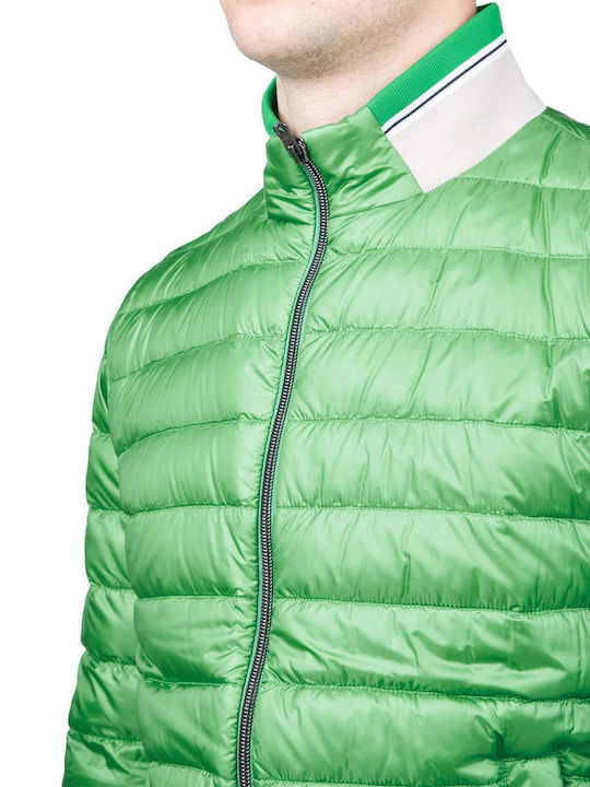 Jachetă de Iarnă Puffer Verde