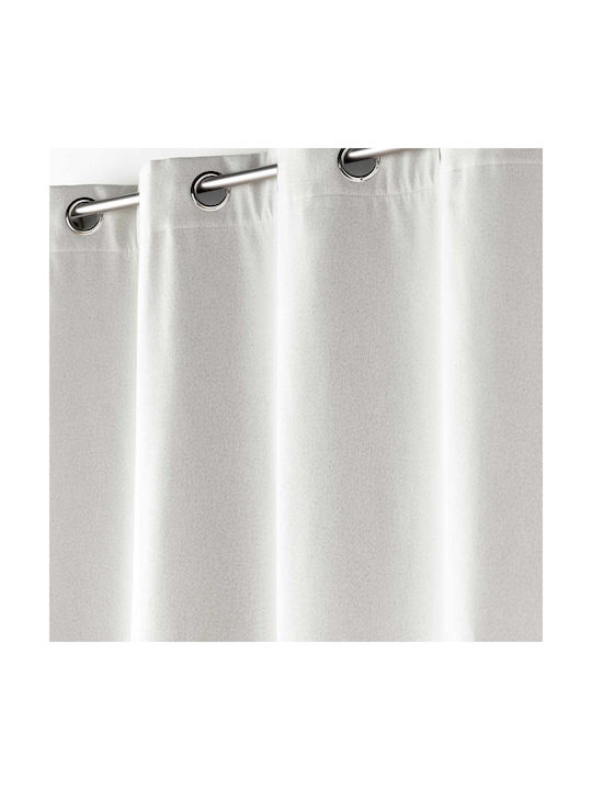 Vorhang mit Grommet L-c Jupiter Ecru 1611380 140x260cm
