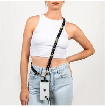 Zanaé Neck Strap for Mobile Phones Gold