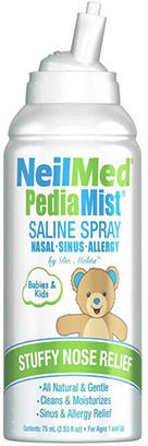 NeilMed Pediamist Saline Nasal Spray with Saline Solution for Infants and Children 75ml