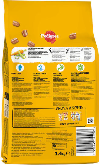 Pedigree 1.4kg Trockenfutter für erwachsene Hunde mit Kalb