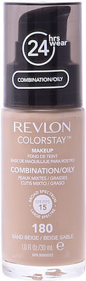 Revlon 24hrs ColorStay Makeup For Combo/Oily Skin 180 Sand Beige 30ml