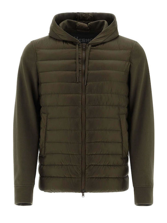 Winter Jacket Puffer Khaki