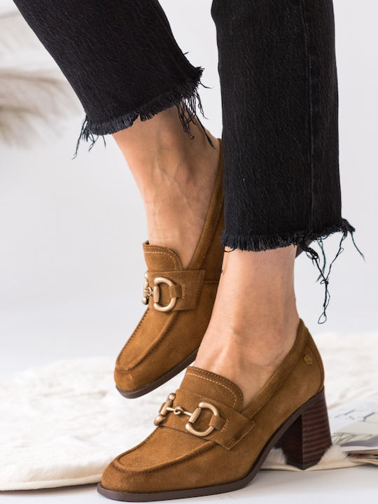 Suede Γόβες Μαύρες