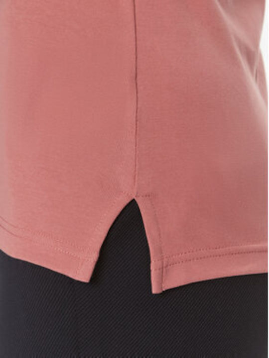 Women's Blouse Cotton with 3/4 Sleeve Pink
