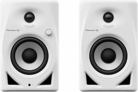 Pioneer DJ DM-40D Ηχεία Studio Monitor 4" 38W (Ζεύγος) Λευκά