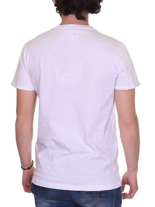 Ponte Rosso Herren Kurzarmshirt White