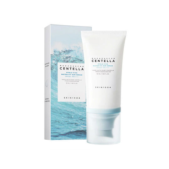 Skin1004 Madagascar Centella Hyalu-Cica Water-Fit Sun Serum Αντηλιακό Serum Προσώπου SPF50+ 50ml
