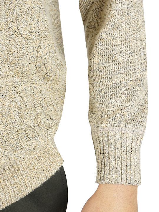 Massimo Long Sleeve Sweater Beige