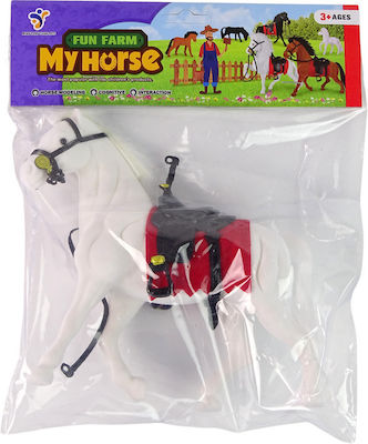 Miniatur-Spielzeug Horse Weiß