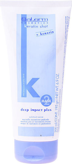 Deep Impact Plus Маска за коса за Възстановяване с Кератин 200мл