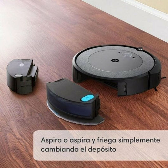 iRobot Roomba Combo i5+ Robot Vacuum for Vacuuming & Mopping with Mapping and Wi-Fi Black