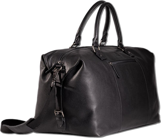 7.Dots Earth10107 Sack Voyage Black Leather 26cm