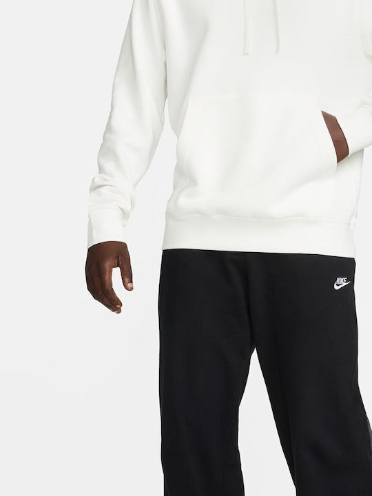 Sportswear Club Sweatshirt with Hood Ecru