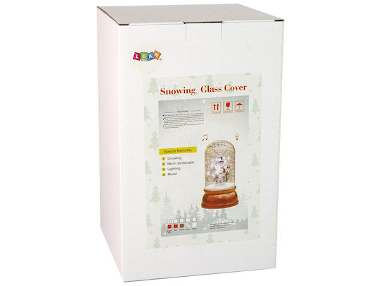 Crăciun Iluminată Ornamental Borcan Baterie 22x22x36cm 1buc
