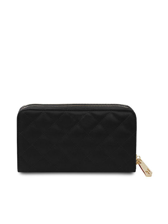 Tuscany Leather Large Leather Women's Wallet Black