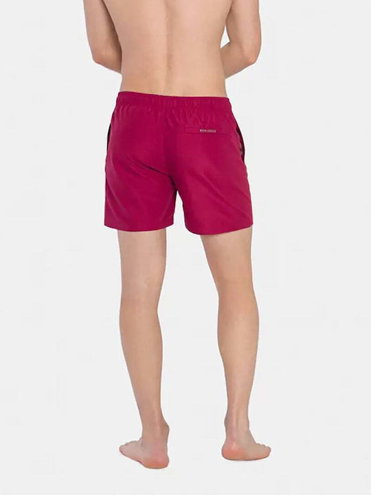Shorter Men's Swimwear Shorts Garnet