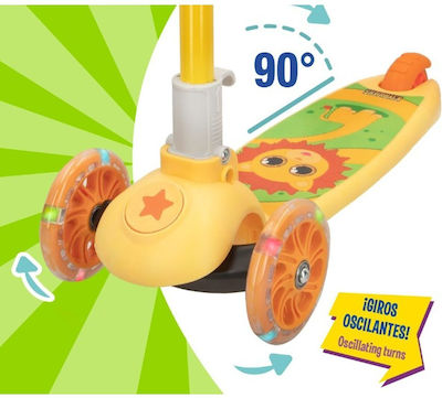 Kids 3-Wheel Scooter Yellow