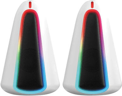 Marvo 2.0 Speakers with RGB 6W White