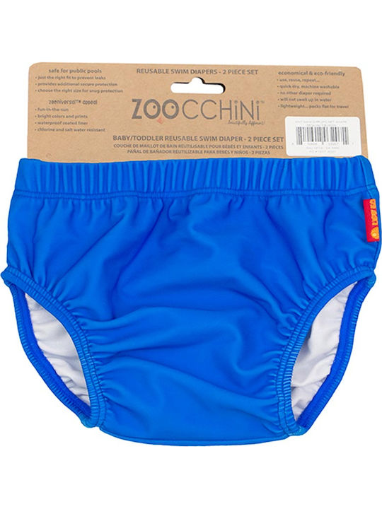 Zoocchini Kids Swimwear Swim Diaper Blue