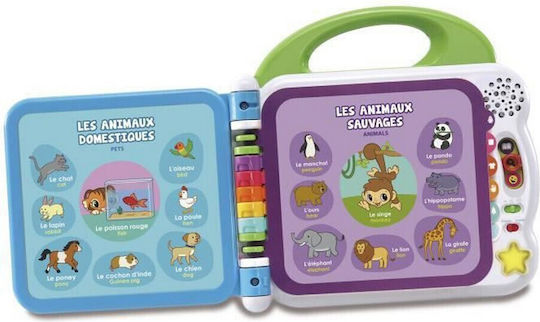 Vtech Carte de Activități My First Bilingual Book cu Sunete pentru 8++ Luni
