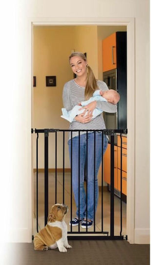 Dreambaby Security Door with Screws, βιδωτό, βιδωτο made of Metal in Black Color 75x93cm 1pcs