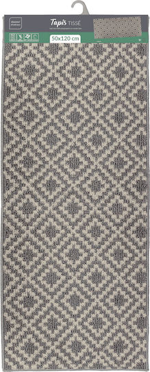 L-c Αντιολισθητικό Χαλί Ορθογώνιο Gris 50x120cm