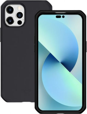 Mobilis Back Cover Πλαστικό Μαύρο (iPhone 14, iPhone 13, Mobilis
