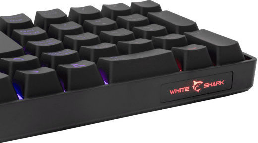 White Shark Gladius Gaming Keyboard with RGB lighting (English US)