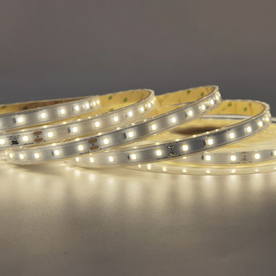 Aca Waterproof LED Strip Power Supply 24V with Natural White Light Length 1m and 60 LEDs per Meter SMD2835
