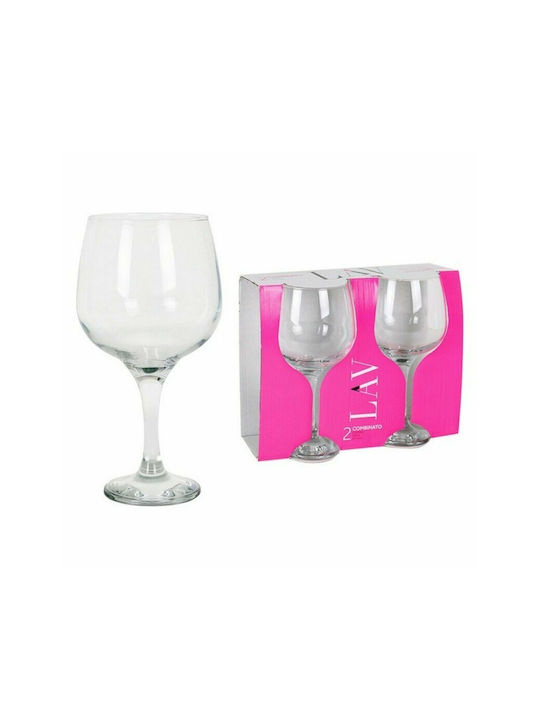 Gurallar Combinato Set de Pahare pentru Vin Alb din Sticlă Fără Colțuri 730ml 12buc