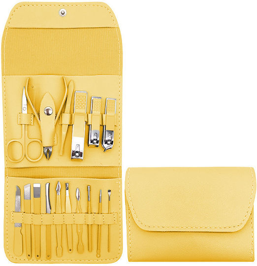 Gepard Manicure / Pedicure Set 42069-YELLOW