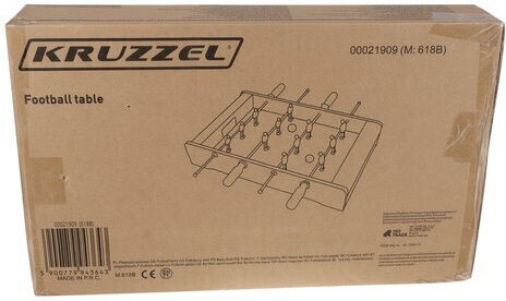 Kruzzel Wooden Football Tabletop L50xW10xH31cm 21909