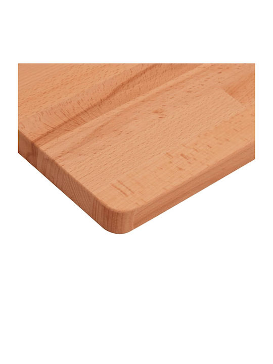 vidaXL Badezimmer-Unterschrank aus Massivholz Beech 60x40x2.5cm 356003 1Stück