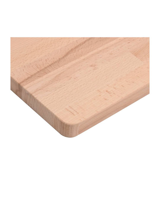 vidaXL Badezimmer-Unterschrank aus Massivholz Beech 60x40x2.5cm 355990 1Stück