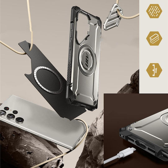 Supcase Ub Xt Mag Back Cover Πλαστικό Γκρι (Samsung Galaxy S24 Ultra)