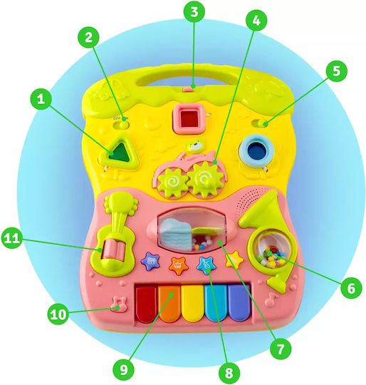 Ricokids για 6+ μηνών με Ήχους Ροζ