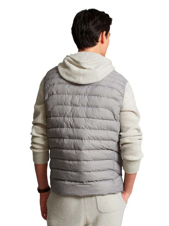 Ralph Lauren Fără mâneci Geacă pentru bărbați Puffer Grey