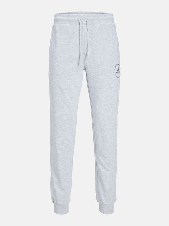 Gordon Pantaloni de trening fără Elastic white-melange