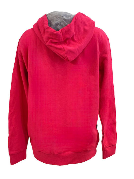Bodymove Oui Women's Hooded Sweatshirt Fuchsia